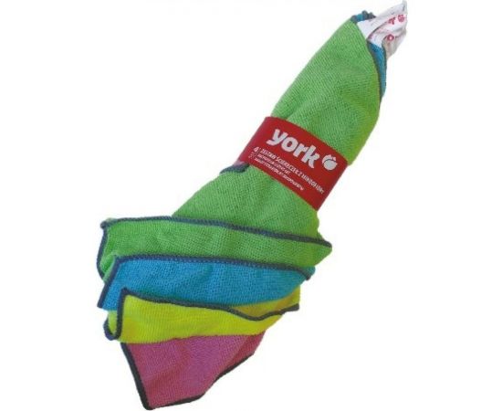 Салфетка из микрофибры YORK 4 шт. 026180 