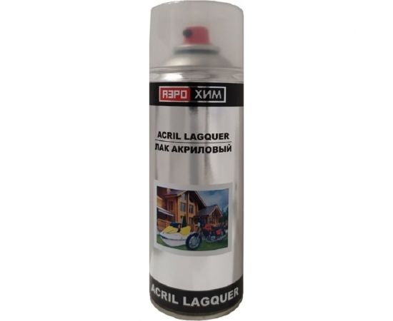 Акриловый лак Аэрохим 520 мл, в аэрозольном баллоне/спрей AR-114 