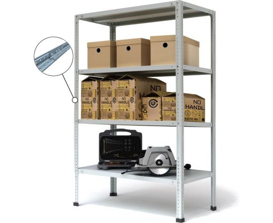 Стеллаж ПАКС МС-254 3349040 разрезной 