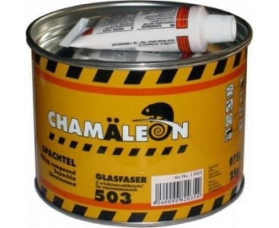 Шпатлевка со стекловолокном CHAMAELEON вкл.отвердитель 1кг 15035 
