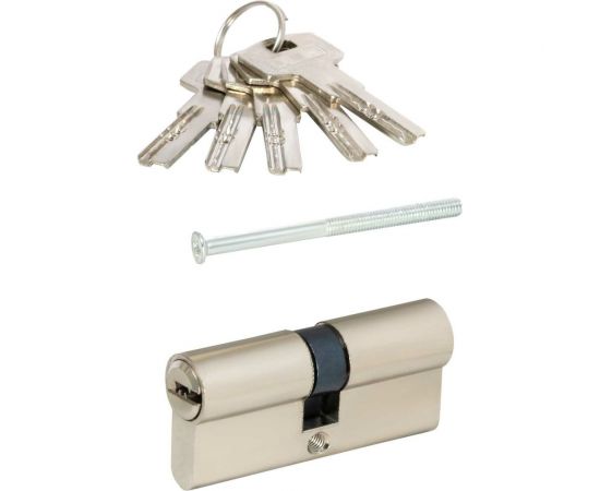 Цилиндровый механизм VETTORE ZN M80 Z NI 30x50, 5 ключей, никель 20086 