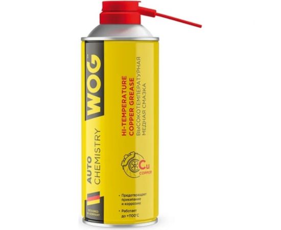 Медная высокотемпературная до +1100С противозадирная смазка WOG, 520 мл WGC0320 