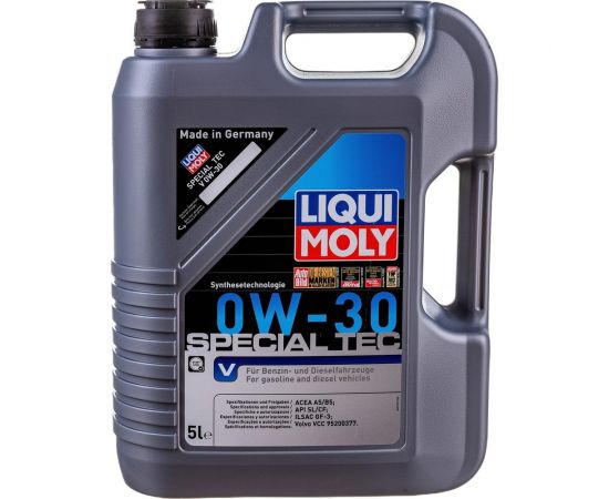 НС-синтетическое моторное масло LIQUI MOLY Special Tec V 0W-30 5л 2853 