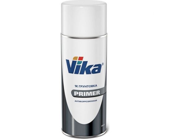 Алкидная грунтовка-праймер VIKA Primer аэрозоль, серая, 520 мл И581 