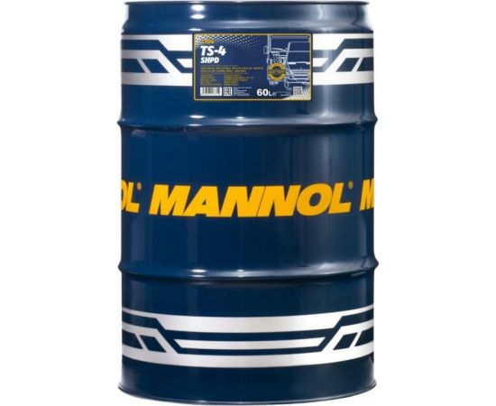 Минеральное моторное масло MANNOL TS-4 SHPD 15W-40, 60 л 1234 