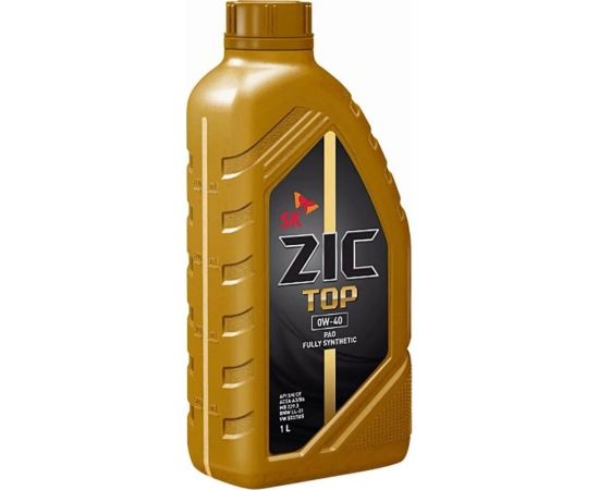 Моторное масло для легковых авто ZIC TOP 0w40, синтетическое 132900 