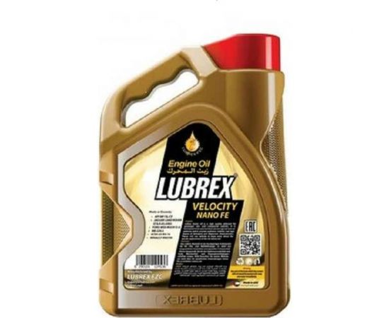 Синтетическое моторное масло LUBREX VELOCITY NANO FE 5W-30, 4л 124536 – изображение 2
