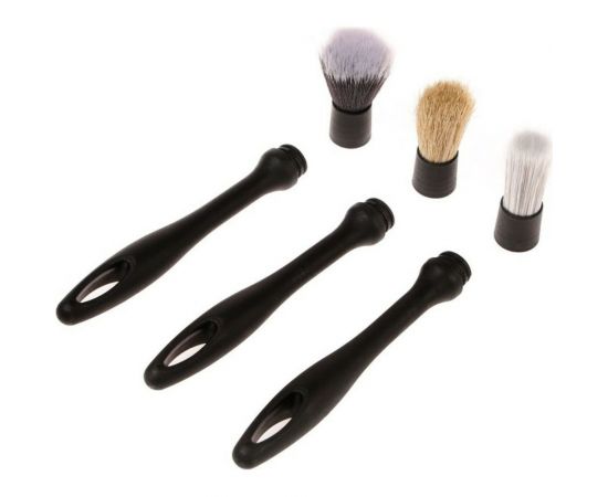 Щетка для детейлинга автомобиля СИМАЛЕНД 23 см, ворс 4.5 см, набор 3 шт. 7581842 – изображение 2