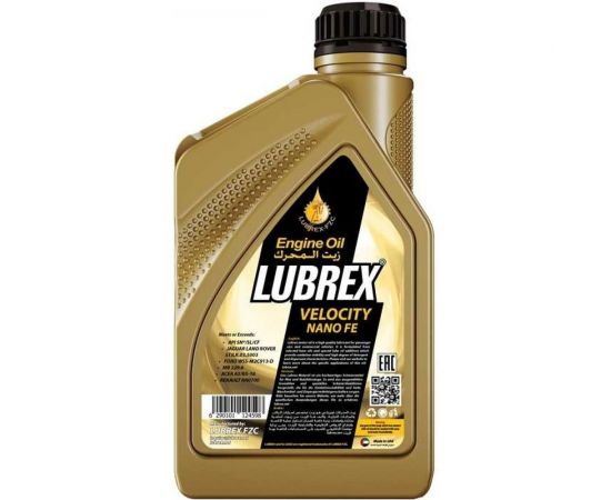 Синтетическое моторное масло LUBREX VELOCITY NANO FE 5W-30, 1л 124598 – изображение 2