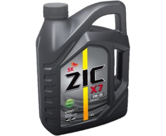 Масло синтетическое (X7; 5w30 Diesel; SL/CF; 4 л) для легковых авто ZIC 162610 – изображение 2