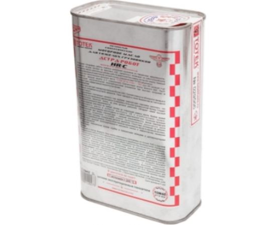 Моторное масло ТОТЕК HR-Commercial SAE 10W40 жесть, 1л HRC1040001 – изображение 2