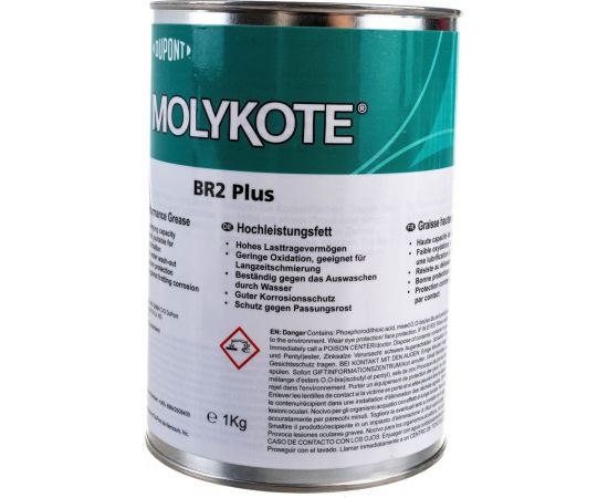 Пластичная смазка Molykote BR2 Plus, 1 кг 4112543 – изображение 2