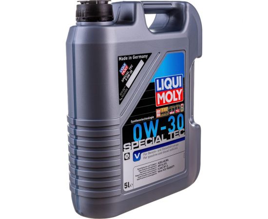 НС-синтетическое моторное масло LIQUI MOLY Special Tec V 0W-30 5л 2853 – изображение 3