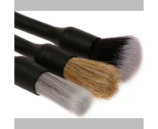 Щетка для детейлинга автомобиля СИМАЛЕНД 23 см, ворс 4.5 см, набор 3 шт. 7581842 – изображение 3