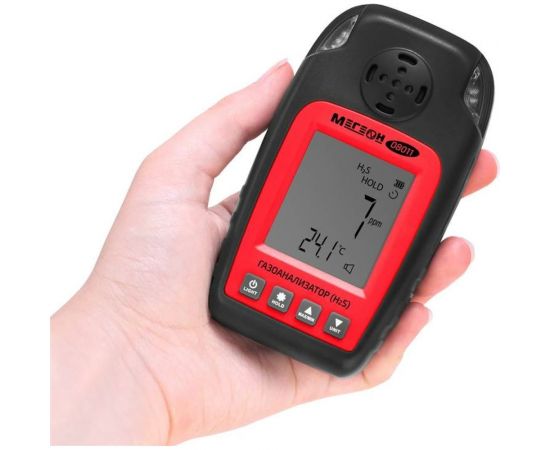 Газоанализатор для измерения концентрации сероводорода МЕГЕОН 08011 к0000034421 – изображение 4