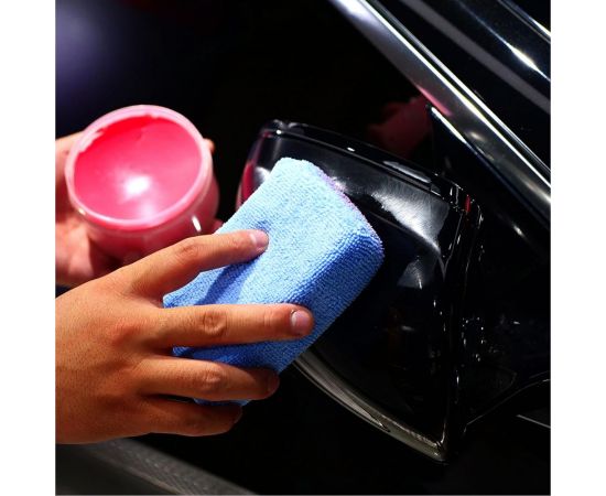 Микрофибровый аппликатор для нанесения восков MaxShine 4 шт., 13x10x4,5см 9011005 052685 – изображение 4