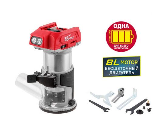 Кромочный аккумуляторный фрезер WORTEX CMM 1835 ALL1 CMM183502629 – изображение 8