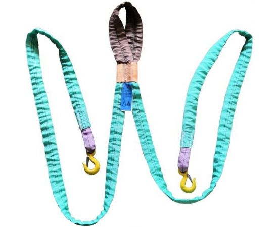 Двухветвевой круглопрядный строп КантаПлюс к2КСКчп-1,25/2,0м 