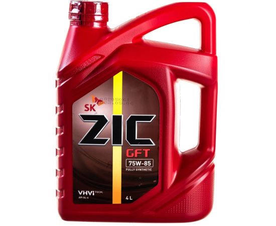 Масло синтетическое (GFT 75w85; GL-4; 4 л) для механических трансмиссий ZIC 162624 