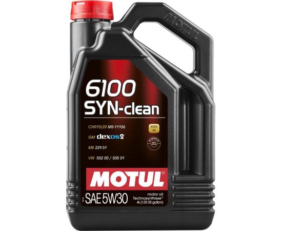 Моторное масло 6100 SYN-CLEAN 5W30 5 л MOTUL 107948 
