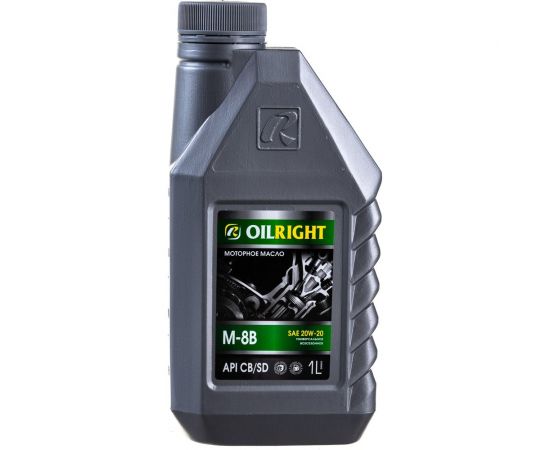 Моторное масло OILRIGHT М8В SAE 20W20, API CB/SD, 1 л 2486 