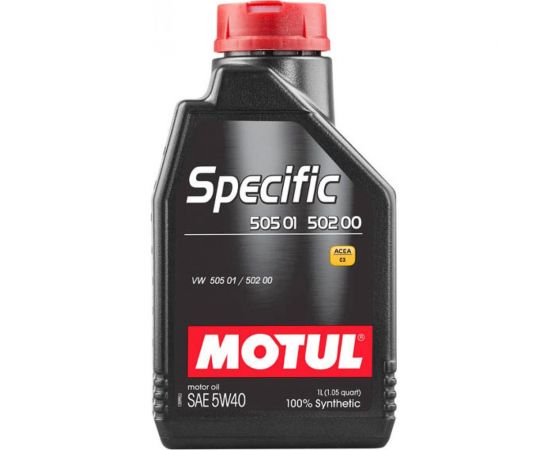 Синтетическое масло Specific 505.01 5W40 1л MOTUL 101573 