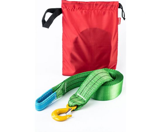 Буксировочный трос Tplus 6 т, 6 м, крюк/петля T000106 