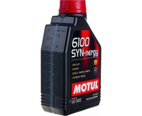 Моторное масло 6100 SYN-NERGY 5W30 1 л MOTUL 107970 