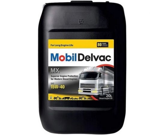Моторное масло MOBIL Delvac MX 15W40 минеральное 20 л 152737 