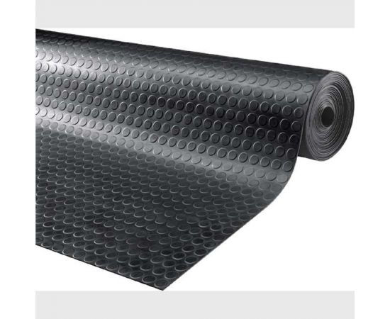Резиновое рулонное покрытие ComeForte монетка 1x10 м stud rubber СС003329 