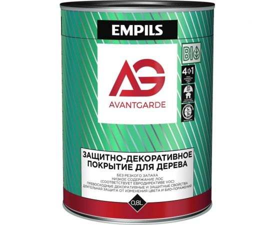 Защитно-декоративное покрытие для дерева Avantgarde палисандр, 0.8 л, 0.8 кг 77452 