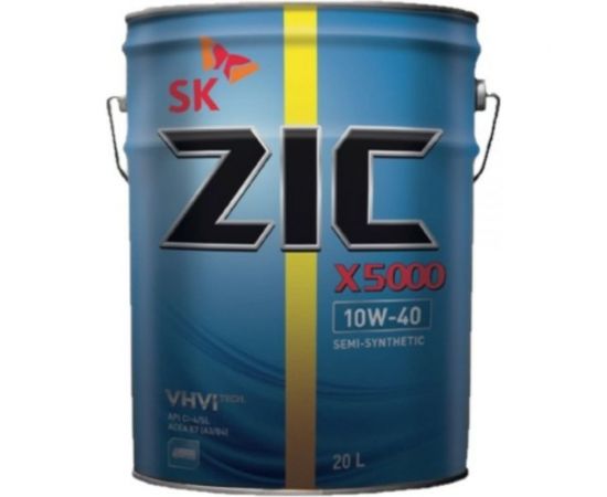 Масло (X5000; 10w40; 20 л) полусинтетическое для грузовых авто ZIC 192658 