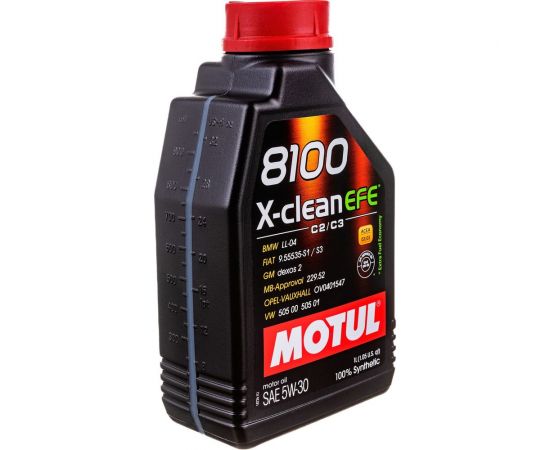 Моторное масло 8100 X-clean EFE 5W30 1 л MOTUL 109470 