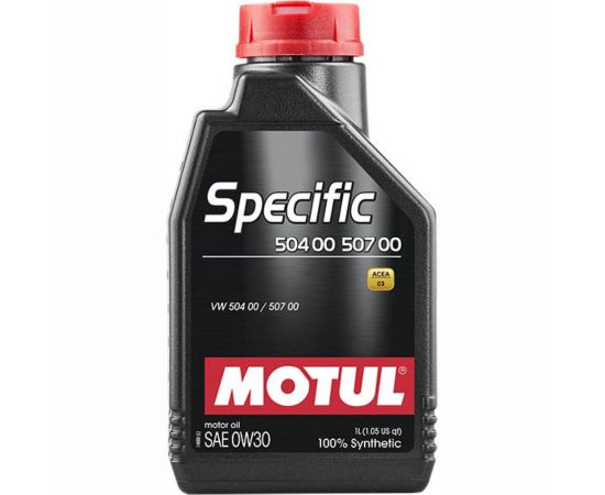 Синтетическое масло SPECIFIC 504 00 507 00 0W30 1л MOTUL 107049 