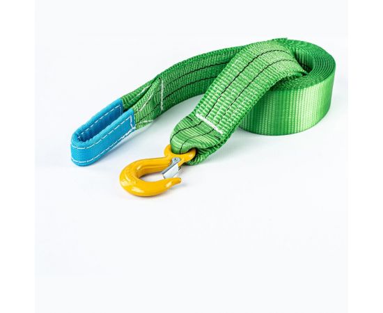 Буксировочный трос Tplus 6 т, 6 м, крюк/петля T000106 – изображение 2