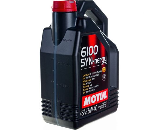 Моторное масло 6100 SYN-NERGY 5W40 4 л MOTUL 107978 – изображение 2