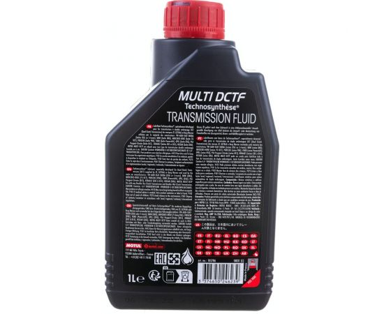 Жидкость для автоматических трансмиссий Multi DCTF 1 л MOTUL 105786 – изображение 2
