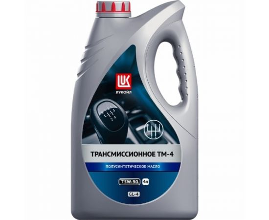Трансмиссионное масло Лукойл ТМ-4 SAE 75W-90, API GL-4, 4 л 19532 – изображение 2