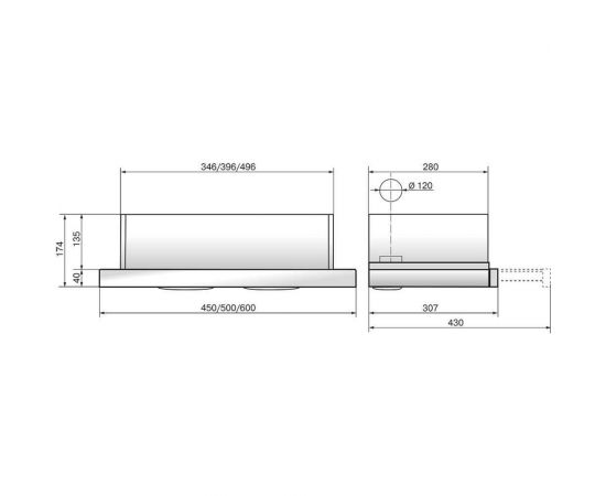 Кухонная вытяжка ELIKOR Интегра 45П-400-В2Л_крем/крем 841076 – изображение 2
