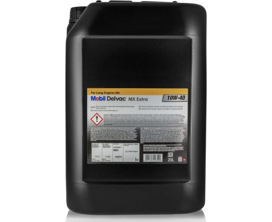 Моторное масло MOBIL Delvac MX Extra 10W40 полусинтетическое 20 л 152673 – изображение 2