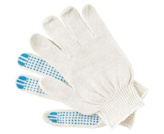 Рабочие перчатки БиБип х/б с ПВХ BB-605 – изображение 2