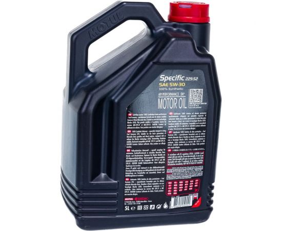 Синтетическое масло Specific 229.52 5W30 5л MOTUL 104845 – изображение 2
