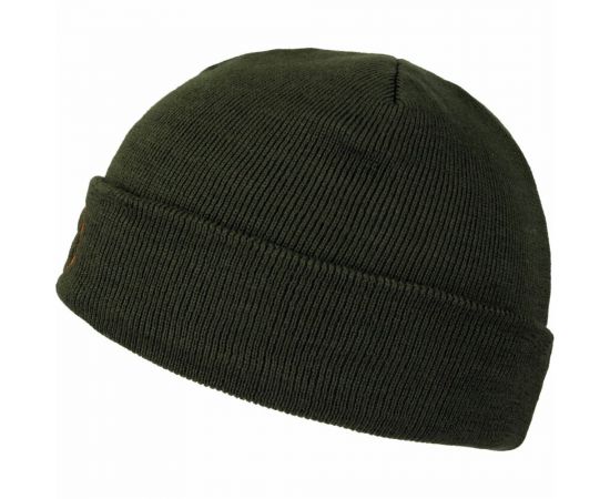 Шапка с отворотом Ifrit Ran двойная вязка, акрил, хаки Ш-470-1 – изображение 2
