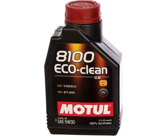 Синтетическое масло 8100 ECO-clean 5W30 1л MOTUL 101542 – изображение 2
