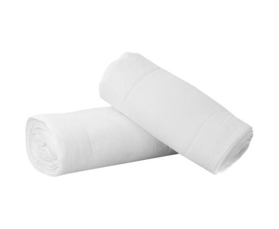 Полотно ЛАЙМА ВАФЕЛЬНОЕ Узбекистан, отбеленное, рулон 0.45х50 м, плотность 180±5г/м2, 607519 – изображение 3