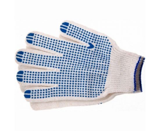 Рабочие перчатки БиБип х/б с ПВХ BB-605 – изображение 3