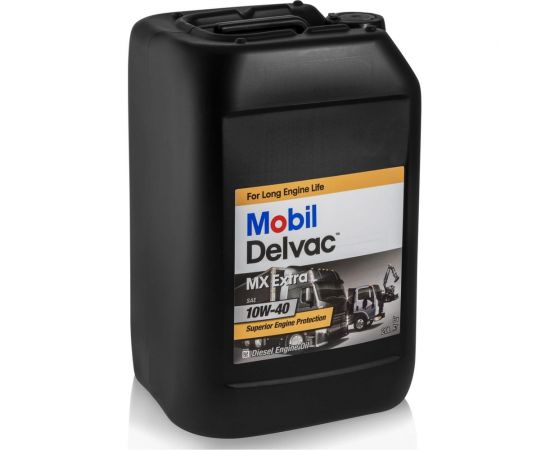 Моторное масло MOBIL Delvac MX Extra 10W40 полусинтетическое 20 л 152673 – изображение 3