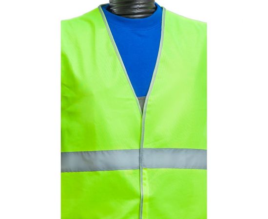 Сигнальный лимонный жилет РОБАМАГ 2 СОП, плотность 100 г/кв.м, размер XXL 4673733572173 – изображение 3