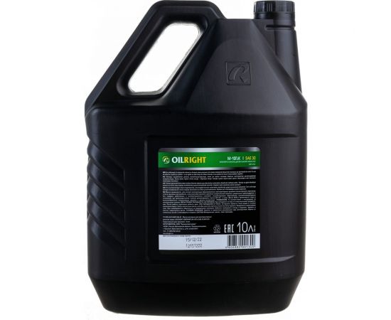 Моторное масло OILRIGHT М10Г2К 10 л 2501 – изображение 3