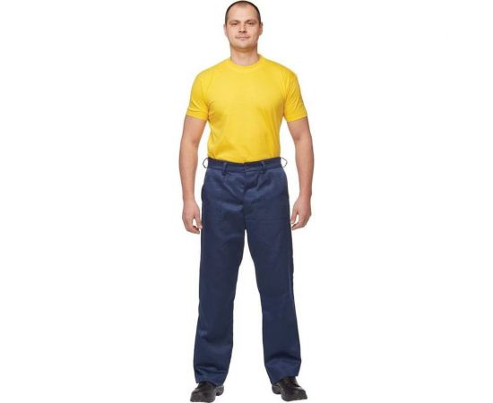 Мужской костюм ООО Комус л16-КБР, синий/васильковый, р.52-54, рост 170-176 684786 – изображение 4